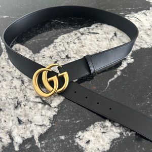 Used gucci belt sz large